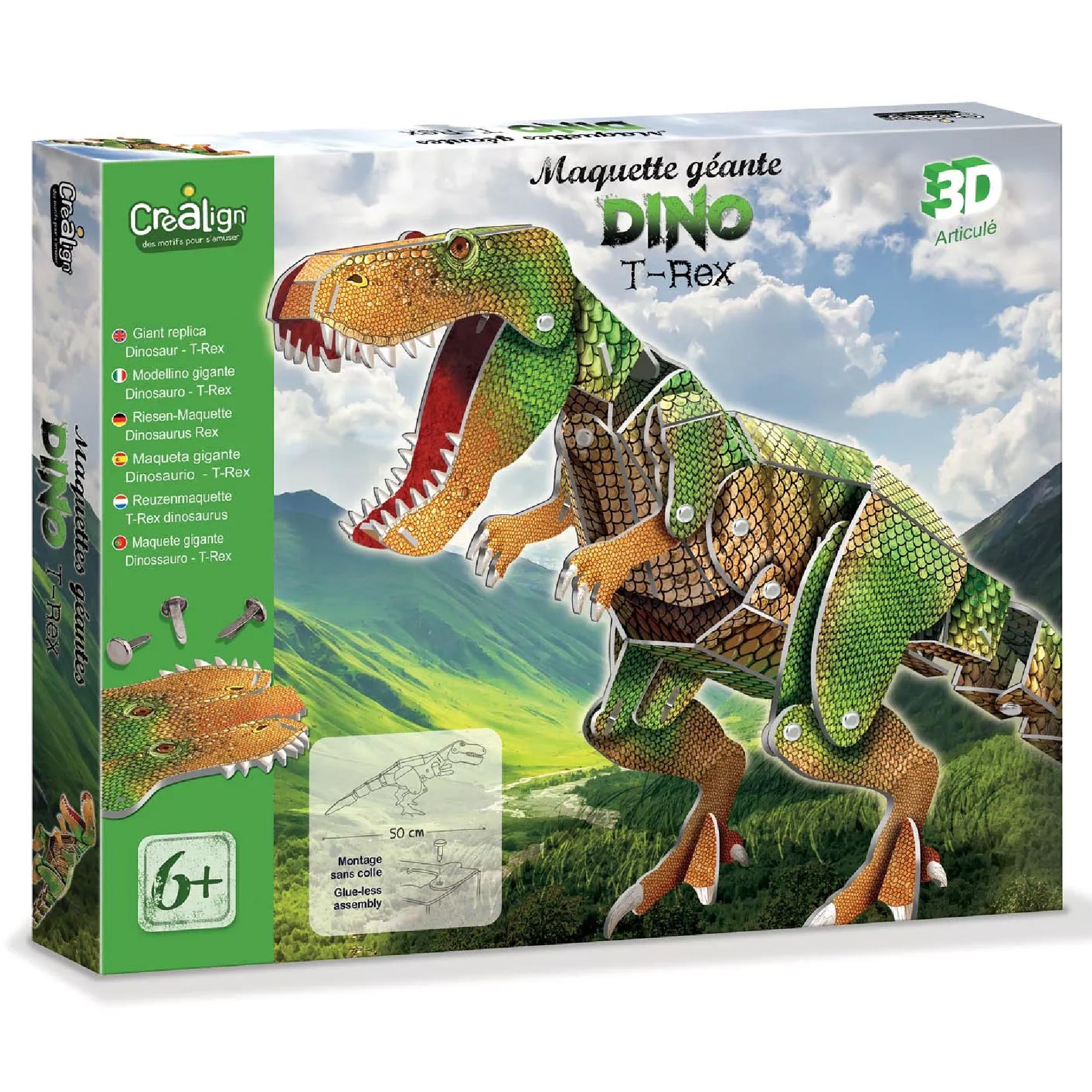 Macheta gigantică dinozaur T-Rex
