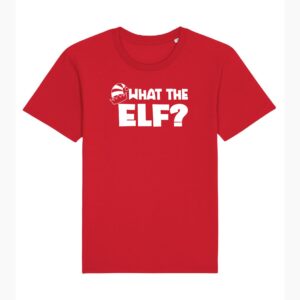 Tricou, roșu, What the Elf?